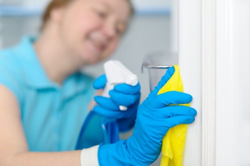 Detailed move out cleaning for a home in Edgware before tenancy end