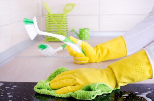 Regular communal cleaning service for stairs, corridors, and entrance spaces in Edgware