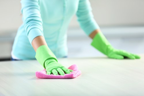 Detailed kitchen and bathroom turnover cleaning for Edgware short lets