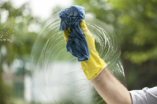 Domestic cleaning visit in a modern Edgware apartment